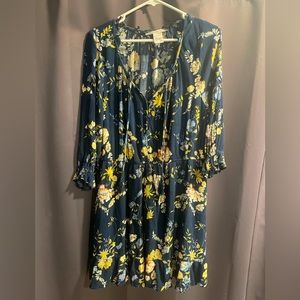 American Rag Company Mid-Length Floral Print Dress